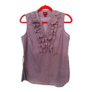 Merona sleeveless ruffle top